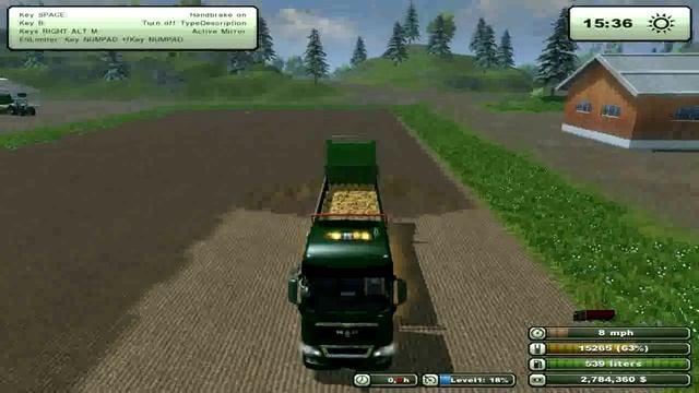 Farming simulator 2013 моды / mods MAN TGX BergMann Manure смотреть онлайн
