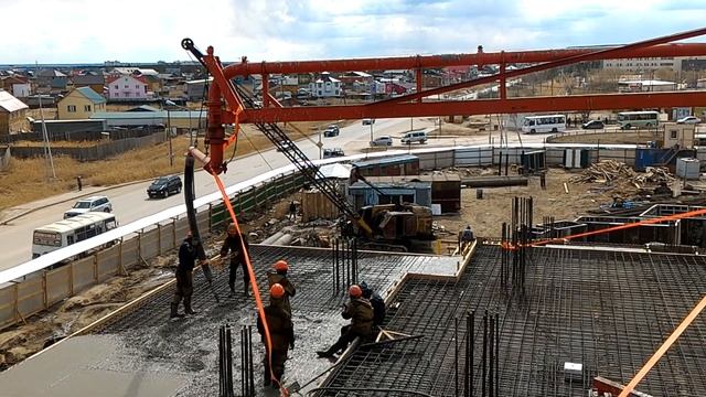 Бетонораспределительная стрела