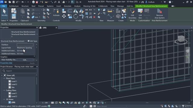 2.10. Rebars in Structural Wall смотреть онлайн