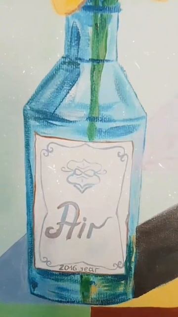 Атмосферная картина #живопись #холстмасло #холст #art #painting смотреть онлайн