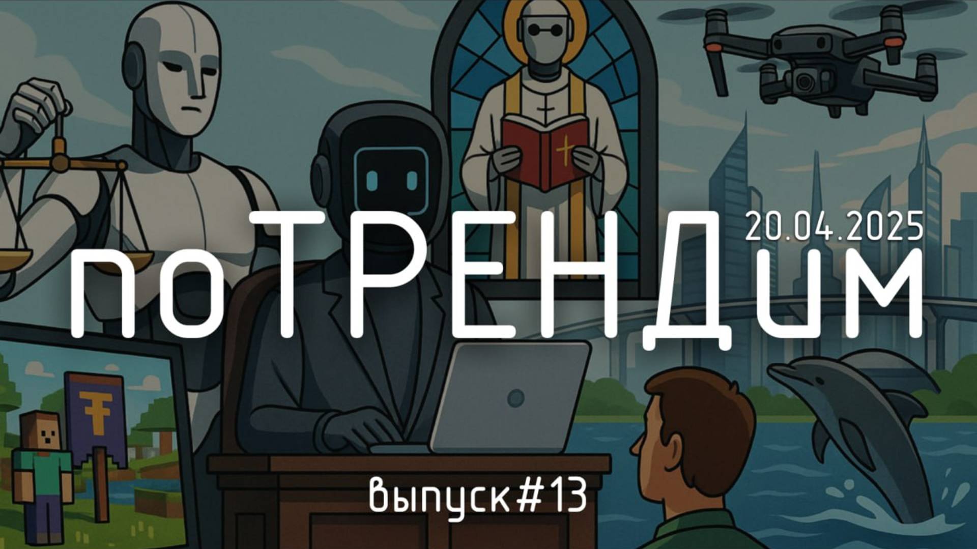 🧠 «поТРЕНДим» #13: Когда нейросеть — собеседник, судья и священник.