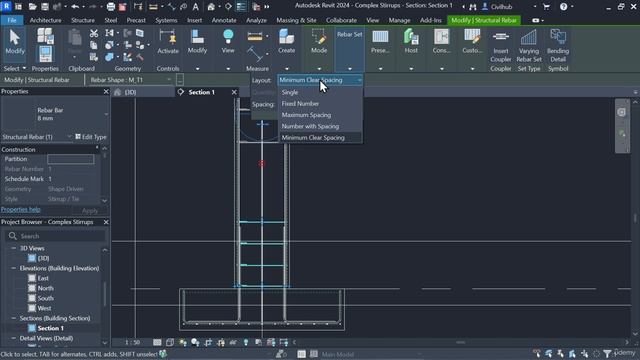3.4. Complex stirrups смотреть онлайн
