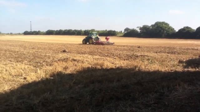John Deere 6930 & Sumo Trio 3m Drilling OSR смотреть онлайн