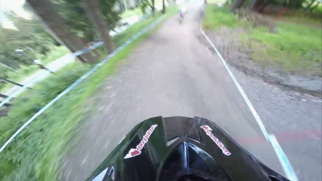 Claudio Caluori Downhill MTB Course Preview in Leogang смотреть онлайн