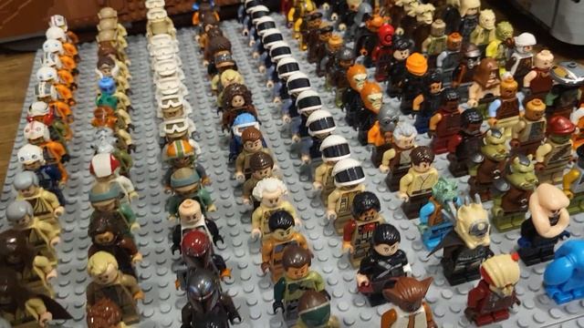 Lego Star Wars Rebel Army Collection!! (Over 200+ Minfigs) смотреть онлайн