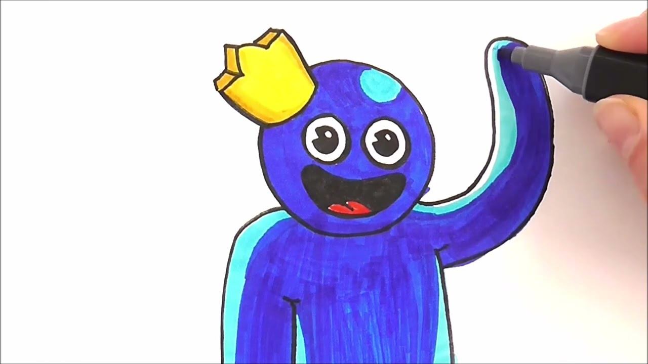 [Drawing ROBLOX] All Rainbow Friends / Drawing Rainbow Friends with various themes смотреть онлайн