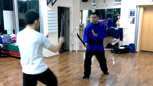 Escrima Drill: Machete vs machete video 2 смотреть онлайн