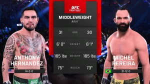 Энтони Хернандез VS Мишель Перейра