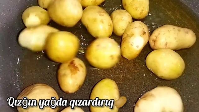 Təzə kartof qızartması 🥔 Patates kızartması🥔 Fərqli üsulla kartof qızartması 🥔❗ Çox dadlı yemək❗😋 смотреть онлайн