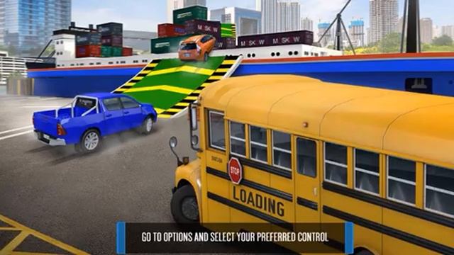 Mercedes Vito Van Driving Simulator - City Roof Stunt Parking - Android Gameplay смотреть онлайн