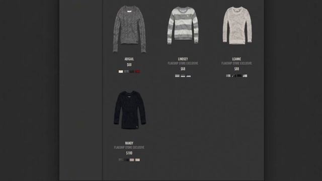 Abercrombie & Fitch Winter 2012 Collection смотреть онлайн