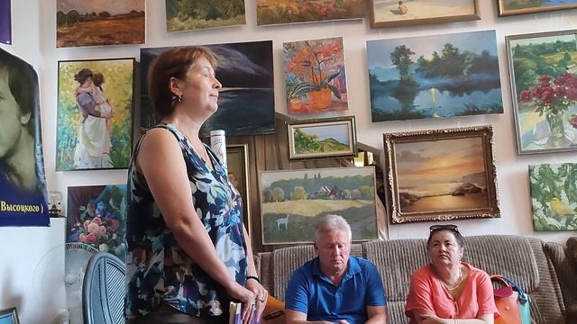 25 июля 2024 г.(3)  Вечер памяти.. .Арт Галерея АВЕ. Одесса