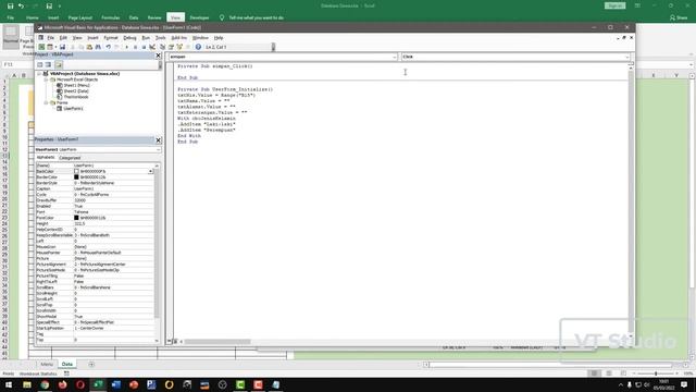 Cara Membuat Aplikasi Database Siswa Dengan VBA di Excel смотреть онлайн