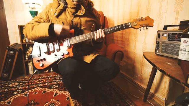 BORISOV SOLO-2 RARE Vintage Electric Guitar Soviet USSR Fuzz Phaser смотреть онлайн