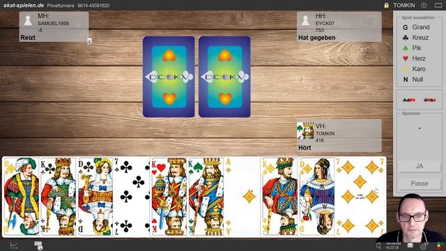 36 Spiele Privatturnier skat-spielen.de Cent-Skat #8 смотреть онлайн