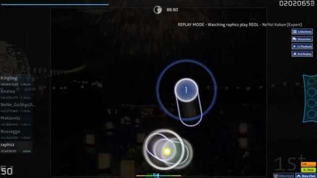 osu! yoiyoi kokon - rang B (144 Hz) (4 stars) смотреть онлайн