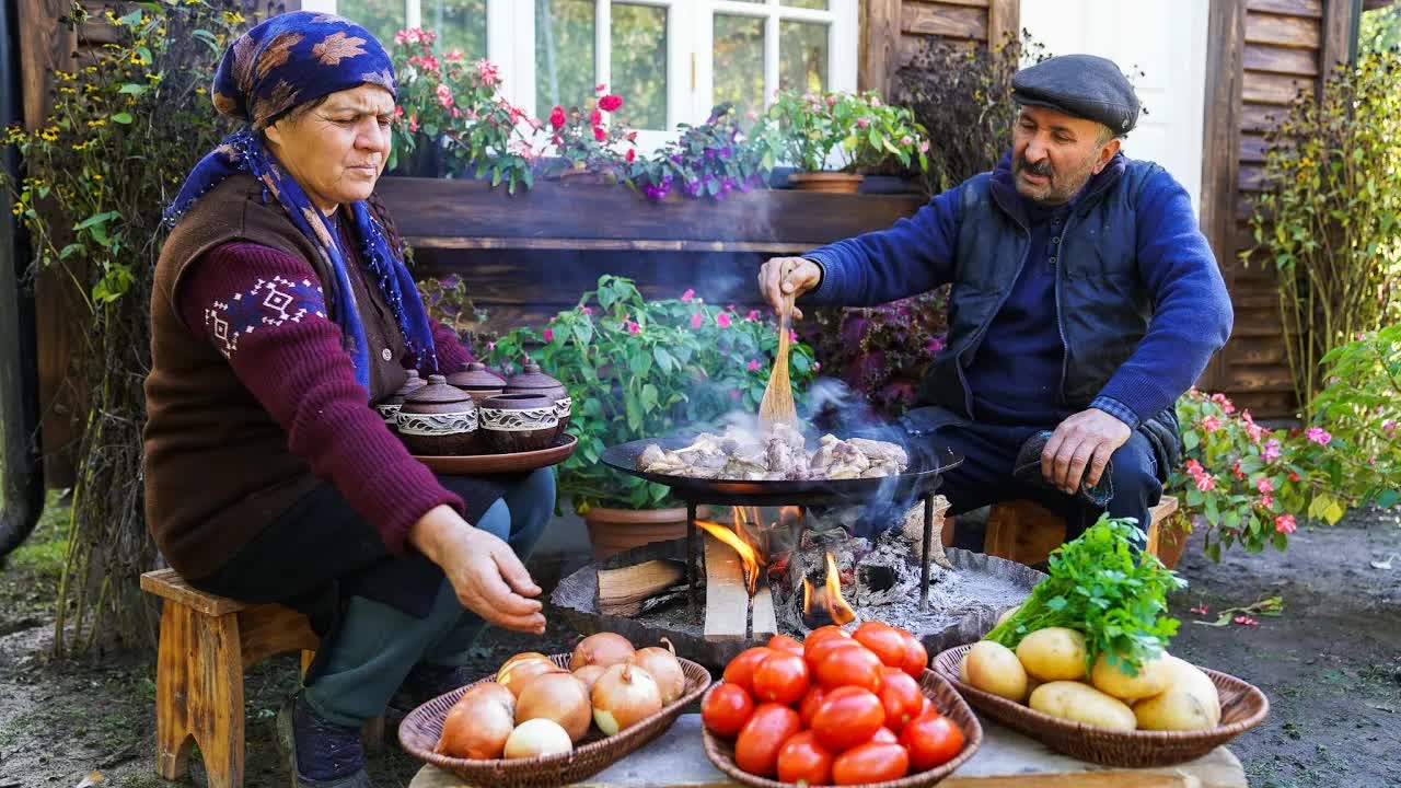 🍲 Деревенская Тушёнка из Говядины в Садже: 🔥 смотреть онлайн