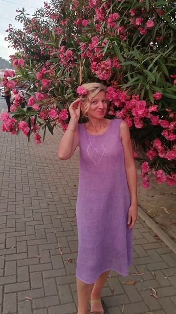 Вяжем из 100% льна смотреть онлайн