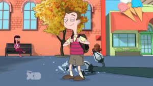 Заставка из мультфильма ''Закон Майло Мёрфи'' Disney XD