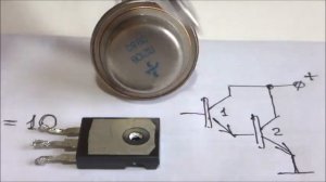 Транзистор ДАРЛИНГТОНА как его сделать самому. Составной транзистор как он работает?