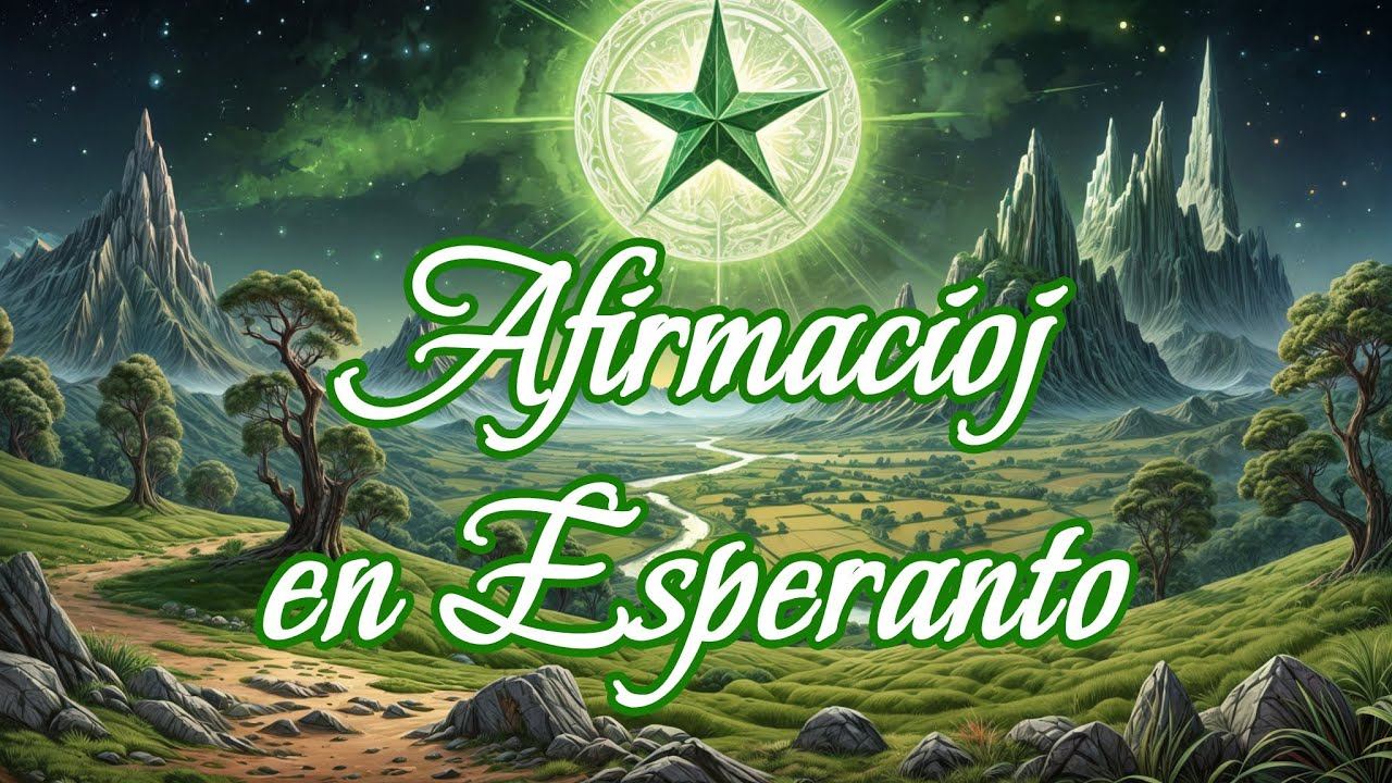 Afirmacioj En Esperanto #esperanto #эсперанто #affirmations #аффирмации #musicformeditation