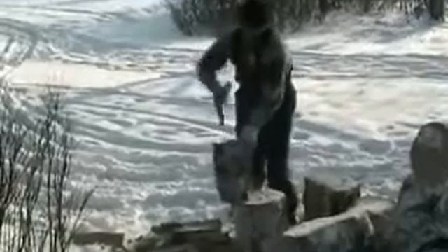 Видеопособие по рубке дров смотреть онлайн