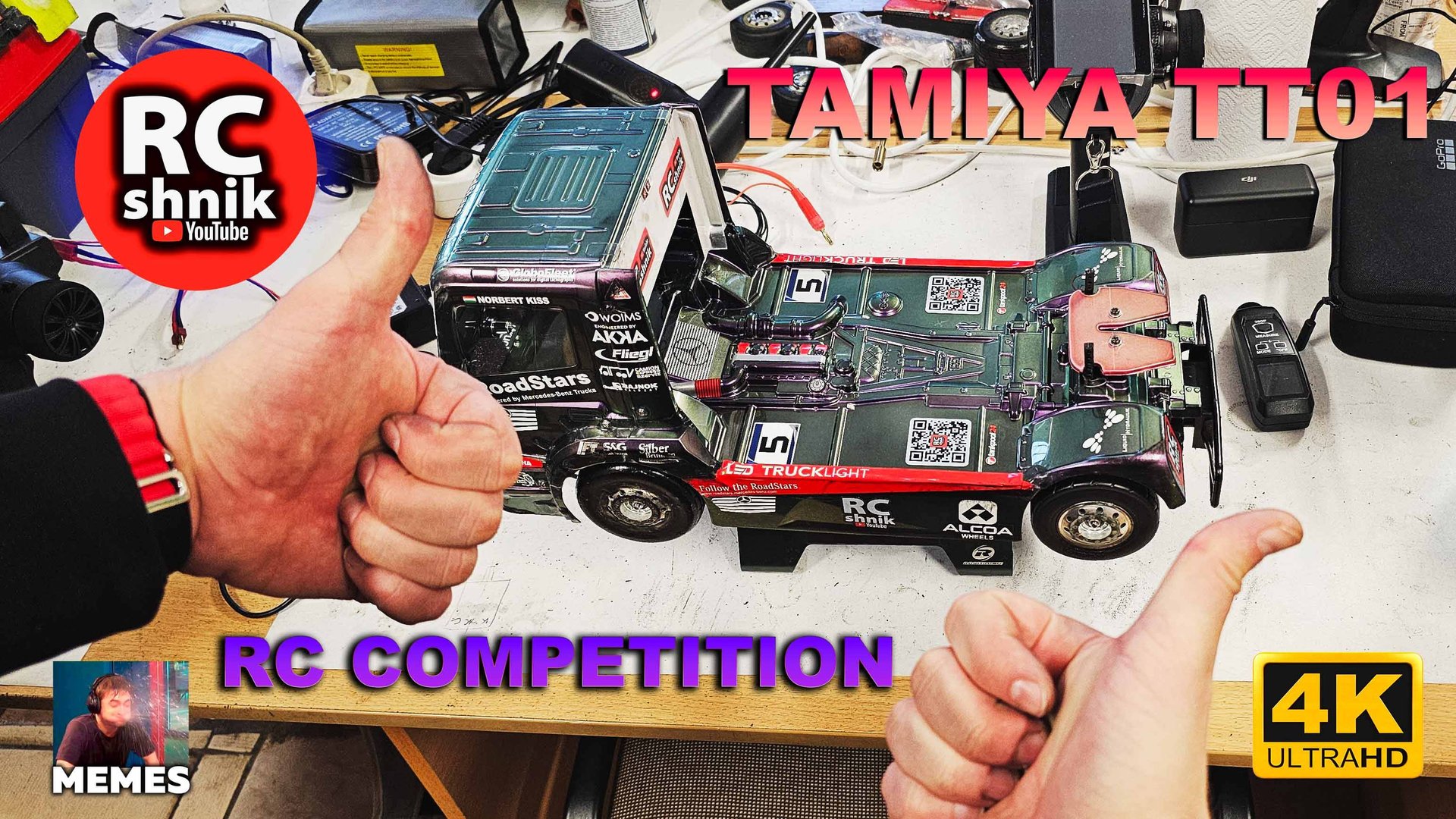 Это ПОБЕДА Детка!!! RC соревнования, класс EURO TRACK. Tamiya TT-01