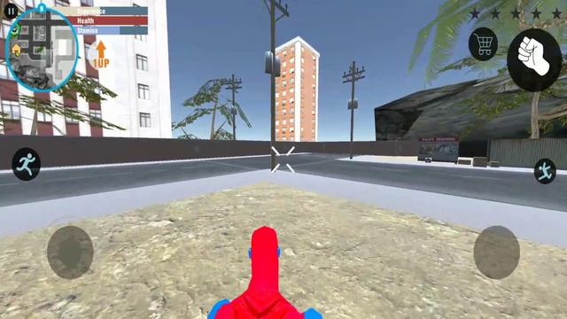 New Spider Rope Hero Gangster Crime Android Gameplay смотреть онлайн