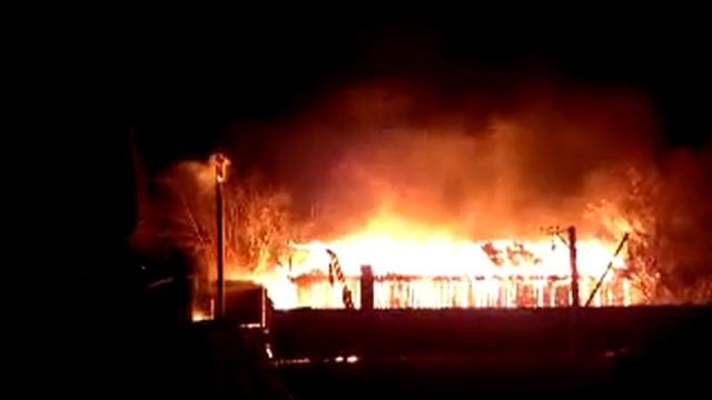 пожар в Новосибирске смотреть онлайн