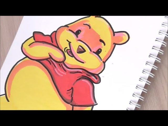 How To Draw Winnie The Pooh смотреть онлайн