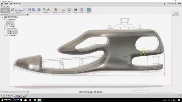 Fusion 360 Reverse engineering of prosthetic foot смотреть онлайн
