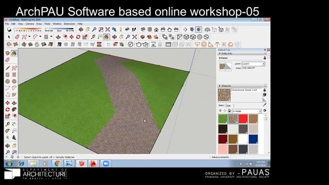Software based online workshop-05 on Trimble Sketchup Pro. смотреть онлайн