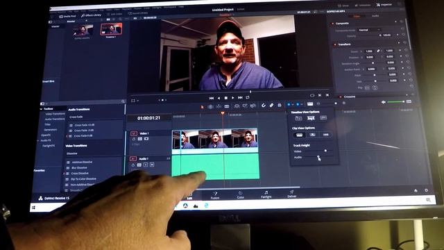 How to make micro cuts and layout adjustments with Davinci Resolve 15 смотреть онлайн