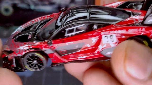 LCD Models 1/64 McLaren Senna GTR Chrome Red Diecast Model Unboxing and Review смотреть онлайн