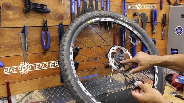 Disk Brake, Rotor Removal, Don't Confuse Torx Bolts With Allen Bolts. смотреть онлайн