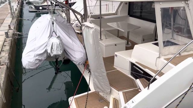 Catamaran Leopard 40 Spotted In Marina Bay