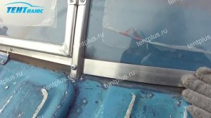 Установка стекла на лодку Казанка 5М4, 5М3, 5М2, 5М