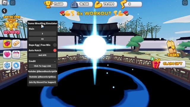 [FREE UGC] Sumo Wrestling Simulator OP SCRIPT (INF WIN) смотреть онлайн