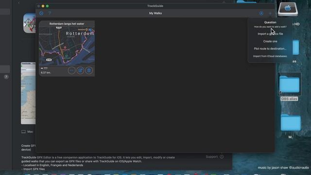 TrackGuide GPX Editor - Basic Overview - Mac App Store смотреть онлайн