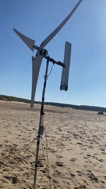 What Is A Small Wind Turbine That Rotates In The Wind Like? смотреть онлайн