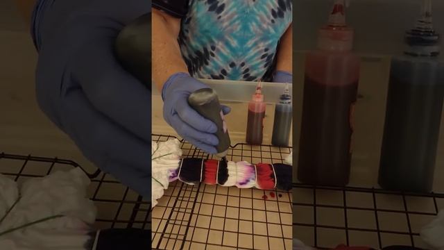 Dyeing the 🎽 sashe, Dharma colors: Lavender, Hot Pink, Blue Violet,& Robin's Egg Blue смотреть онлайн