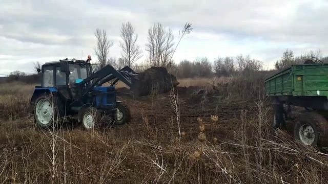 Рабочие будни, МТЗ-82 смотреть онлайн