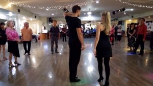 September 21, 2017 - Sasha Kamniev and Katya Kamnieva SAMBA class