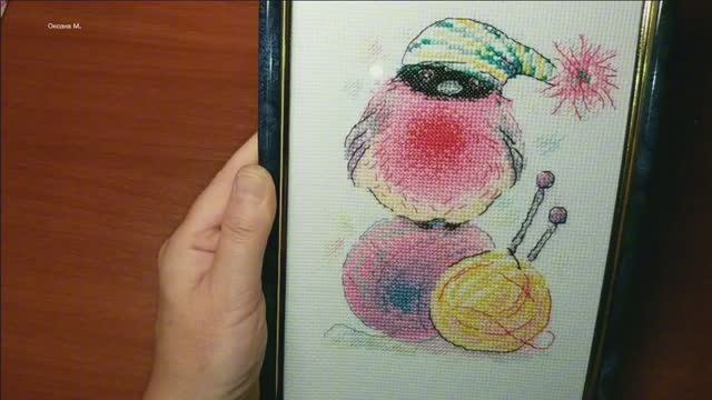 Вышивка Пернатый клубок от Жар-птицы.mp4