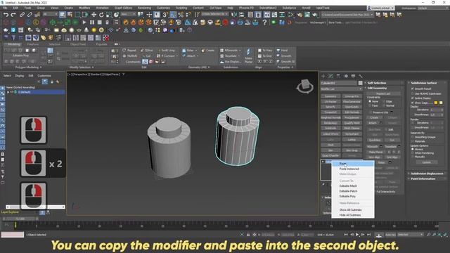 Learn Blender and 3DsMax #2 Transfer/Copy UV Maps смотреть онлайн