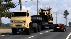 283 / ETS2 1.53 / Суровая Россия Забайкалье "R7" / КАМАЗ 65225 БАТЫР / На Восток.