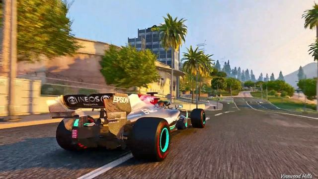 GTA V Formula One with Ultra Realistic Graphics mod! смотреть онлайн