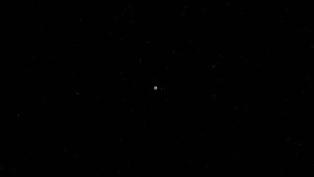 Fly Past the Earth and Moon at the Speed of Light (4K) смотреть онлайн
