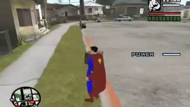very GTA San Andreas Superman mod - YouTube.flv смотреть онлайн