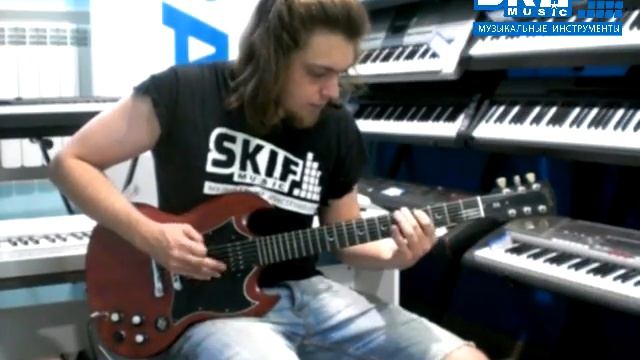 Обзор электрогитары Gibson SG Special Faded USA 2002 | Сергей Табачников | SKIFMUSIC смотреть онлайн